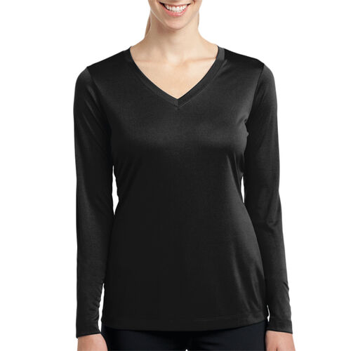GV GS L/S Dry Fit V-Neck - Ladies Thumbnail